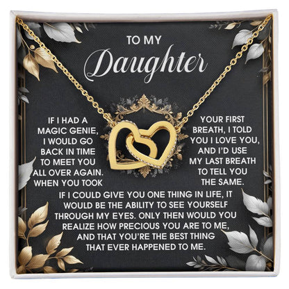 Daughter-Over Again | Interlocking Hearts Necklace