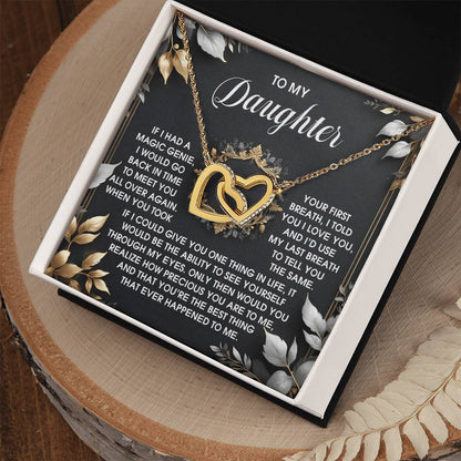 Daughter-Over Again | Interlocking Hearts Necklace