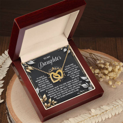 Daughter-Over Again | Interlocking Hearts Necklace